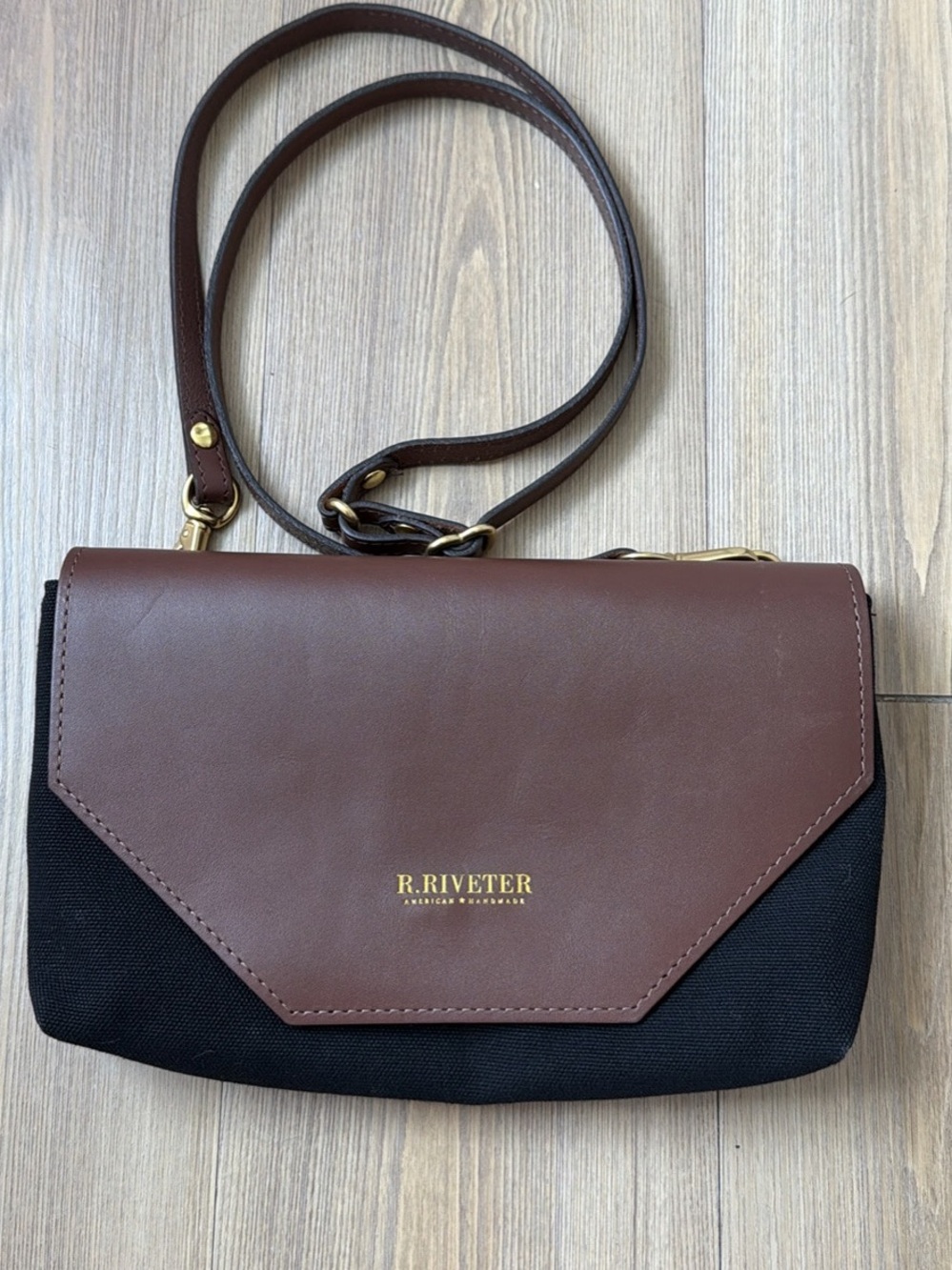 R. Riveter American Handmade Crossbody Bag